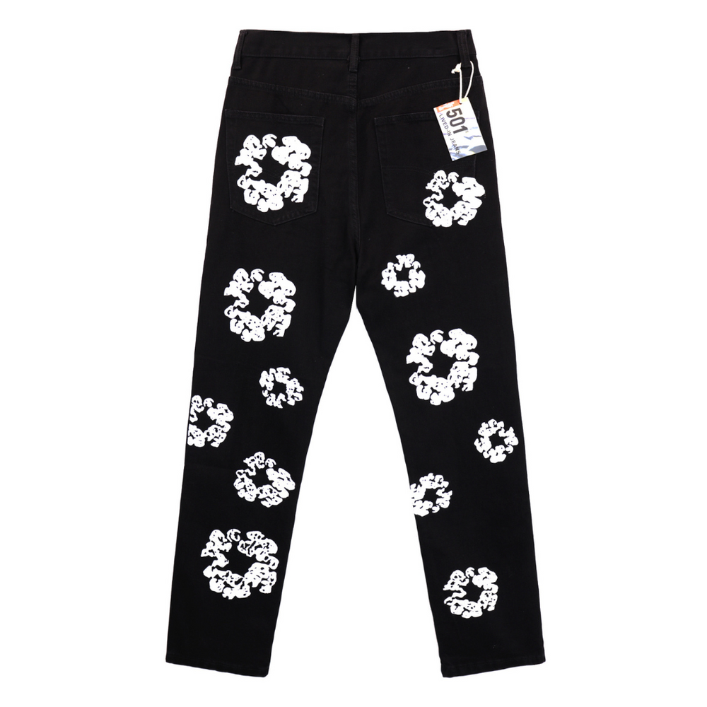 DENIM TEARS BLACK JEANS