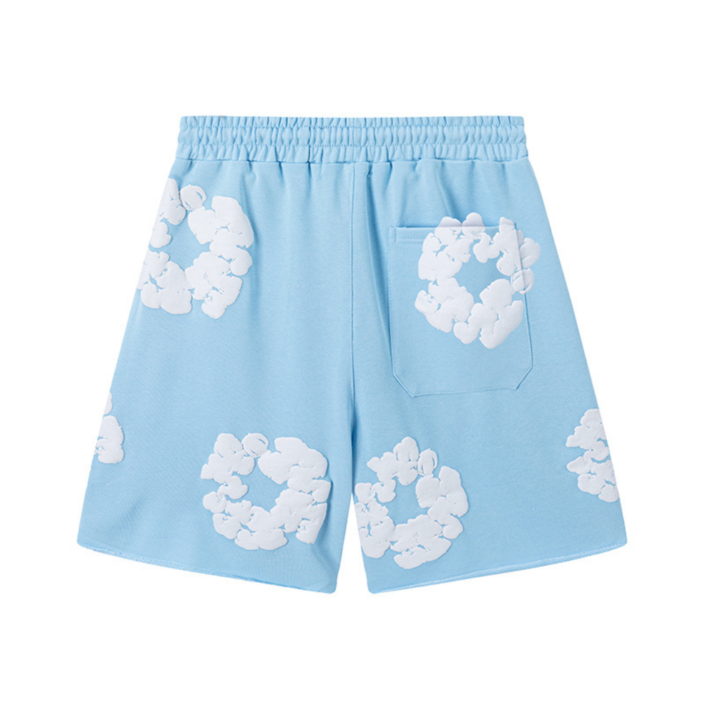 DENIM TEARS SKY BLUE SHORTS
