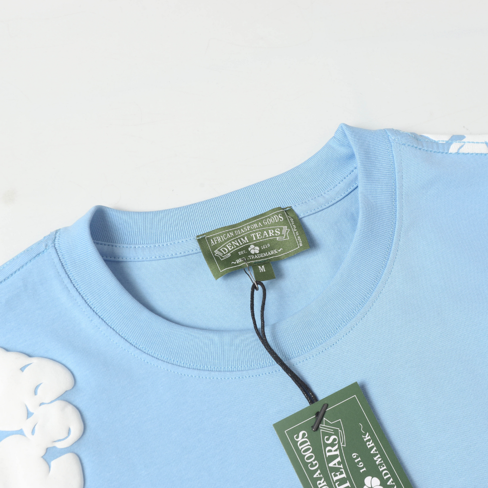 DENIM TEARS SKY BLUE SHORT SET