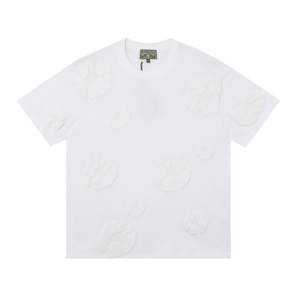 DENIM TEARS TRIPLE WHITE SHORT SET