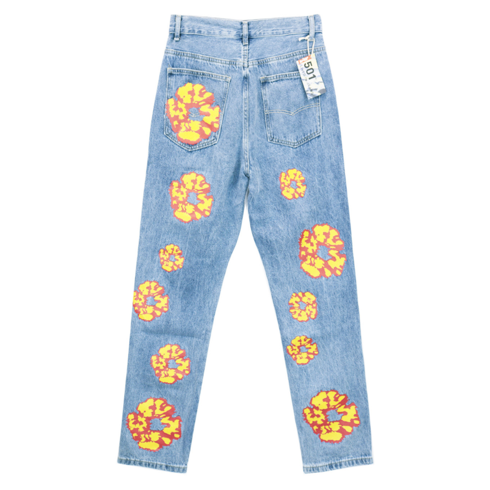 DENIM TEARS BLUE JEANS