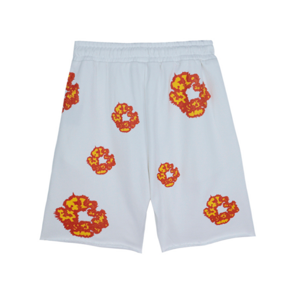 DENIM TEARS WHITE SHORTS