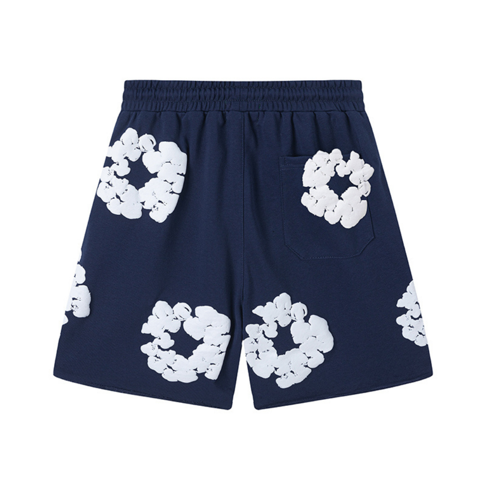 DENIM TEARS NAVY SHORTS