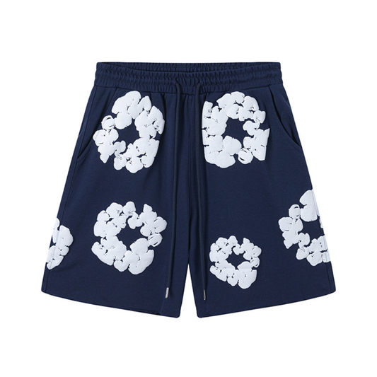 DENIM TEARS NAVY SHORTS