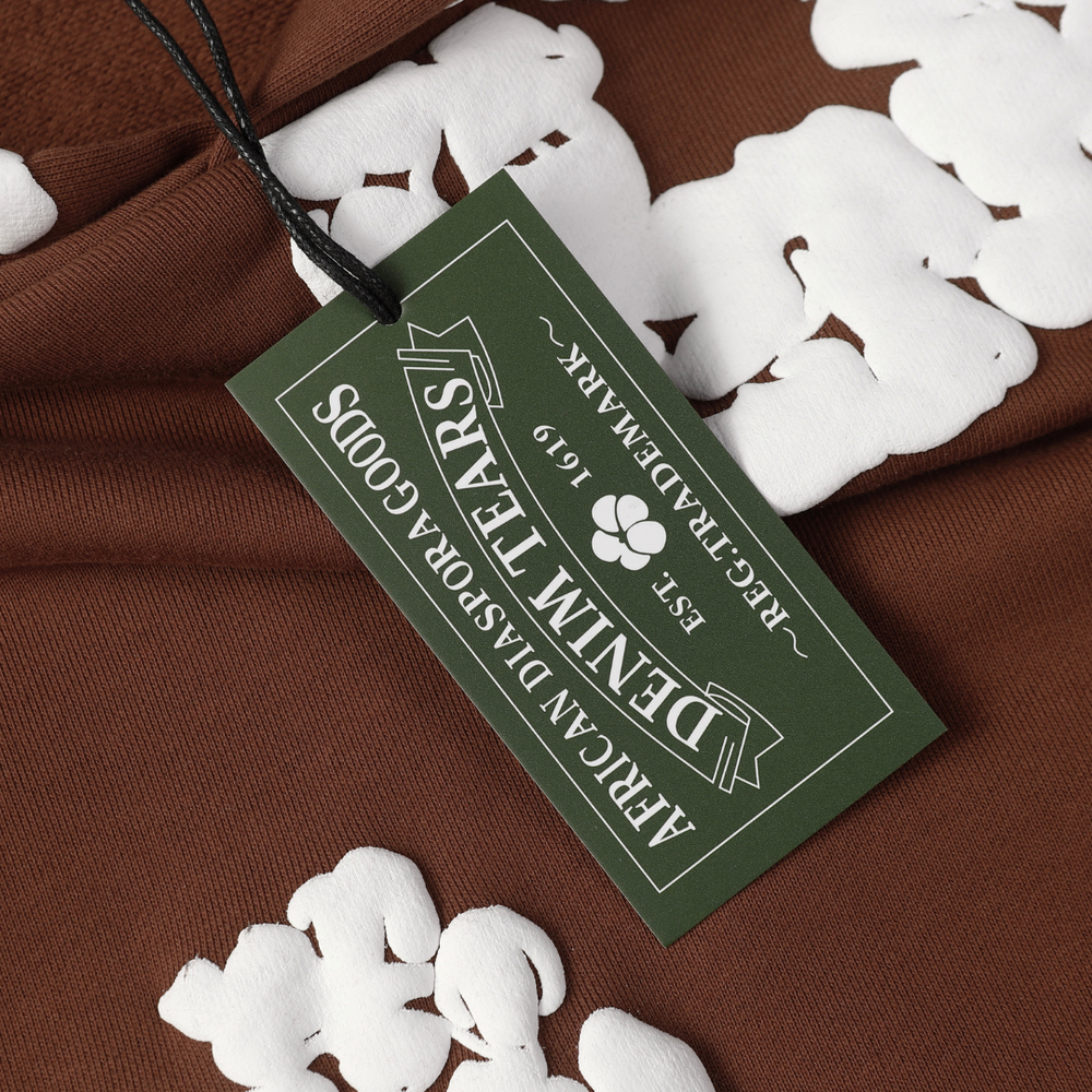 DENIM TEARS BROWN TRACKSUIT