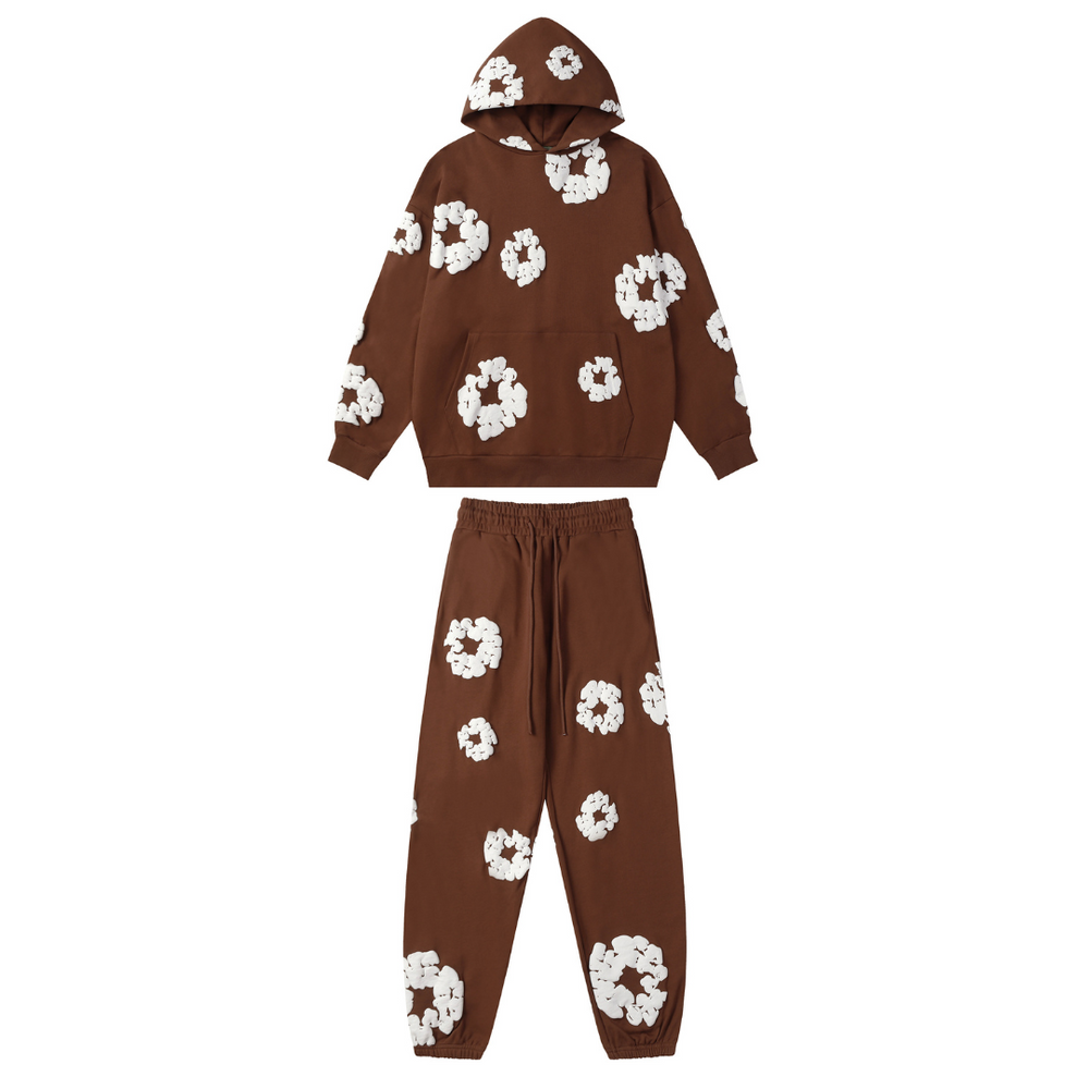 DENIM TEARS BROWN TRACKSUIT