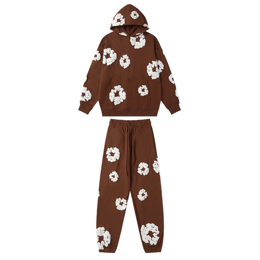 DENIM TEARS BROWN TRACKSUIT