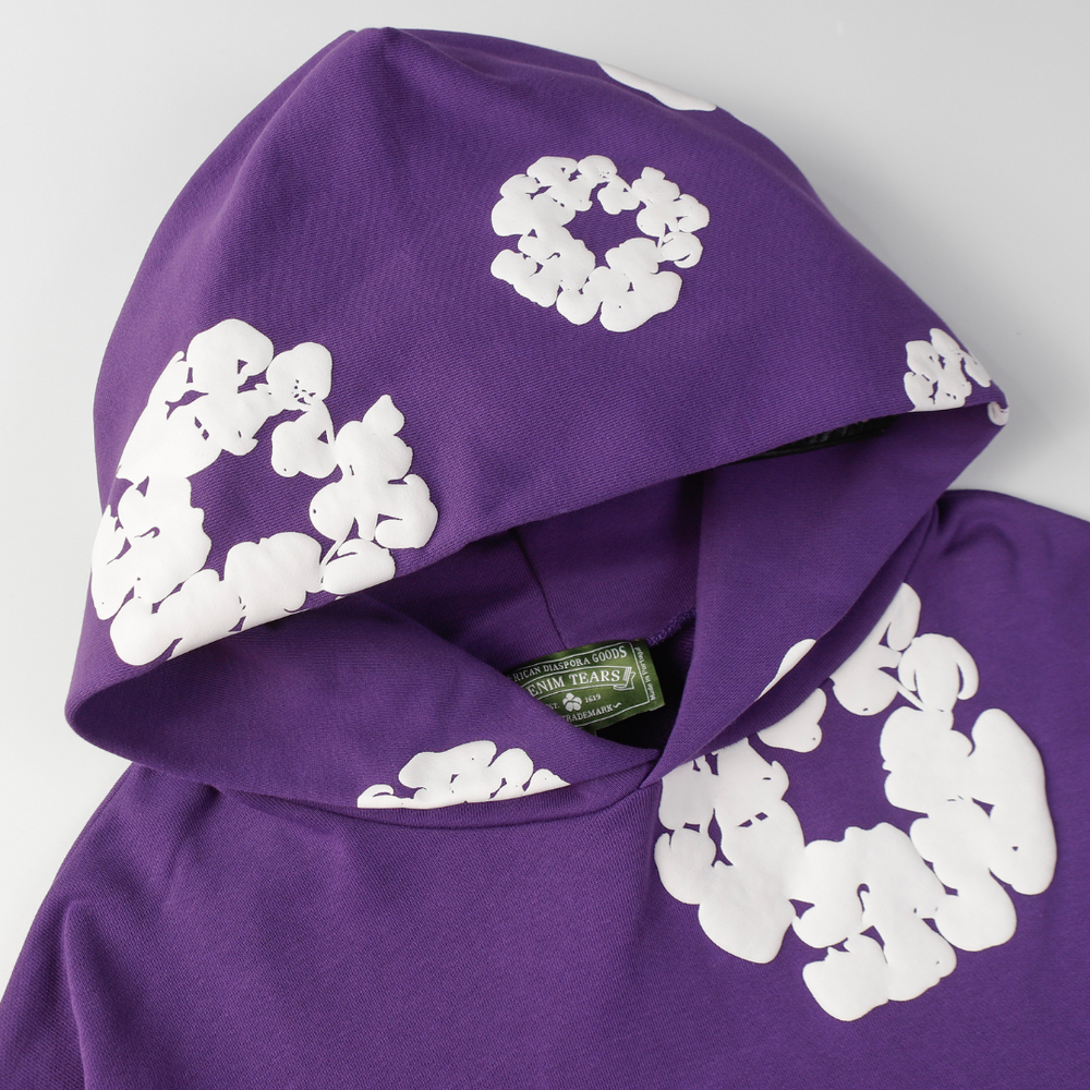 DENIM TEARS PURPLE TRACKSUIT