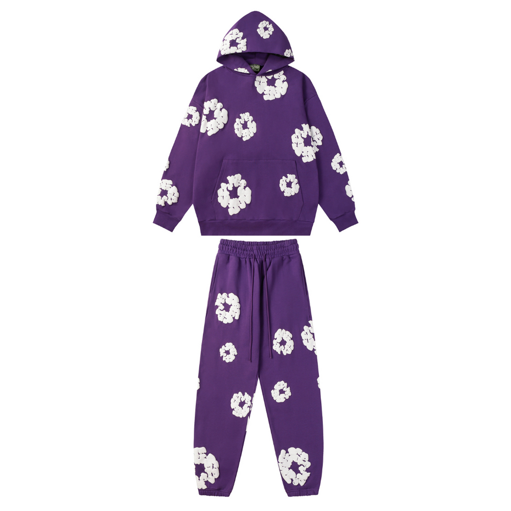 DENIM TEARS PURPLE TRACKSUIT