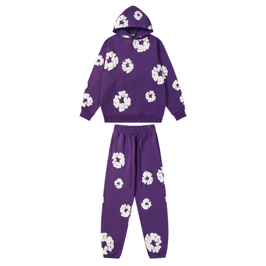 DENIM TEARS PURPLE TRACKSUIT