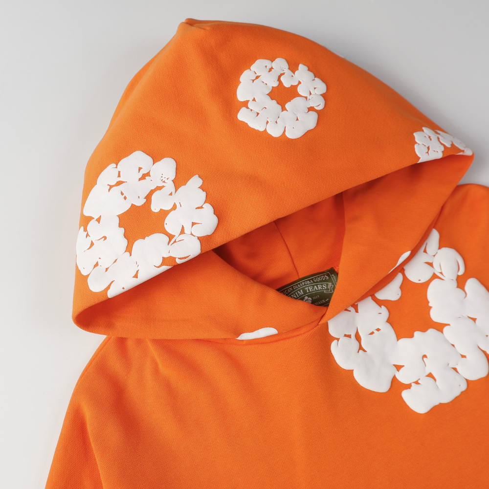 DENIM TEARS ORANGE TRACKSUIT