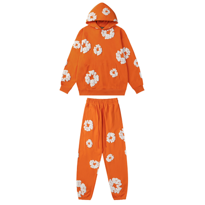 DENIM TEARS ORANGE TRACKSUIT