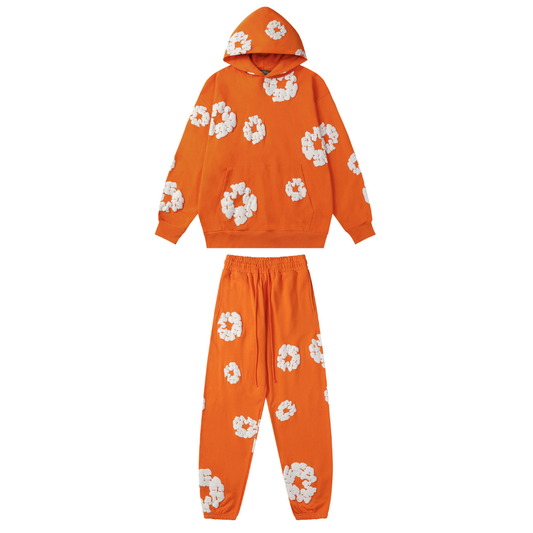 DENIM TEARS ORANGE TRACKSUIT