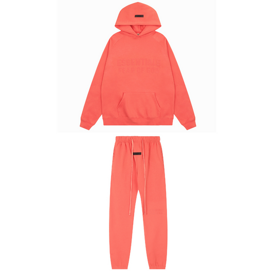ESSENTIALS FEAR OF GOD ORANGE T-SHIRT
