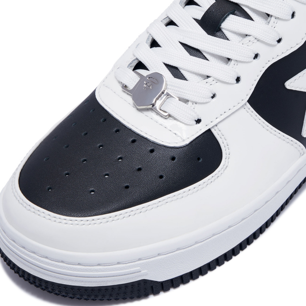 BAPE BAPESTA WHITE BLACK