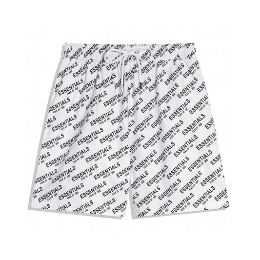 ESSENTIALS WHITE SHORTS