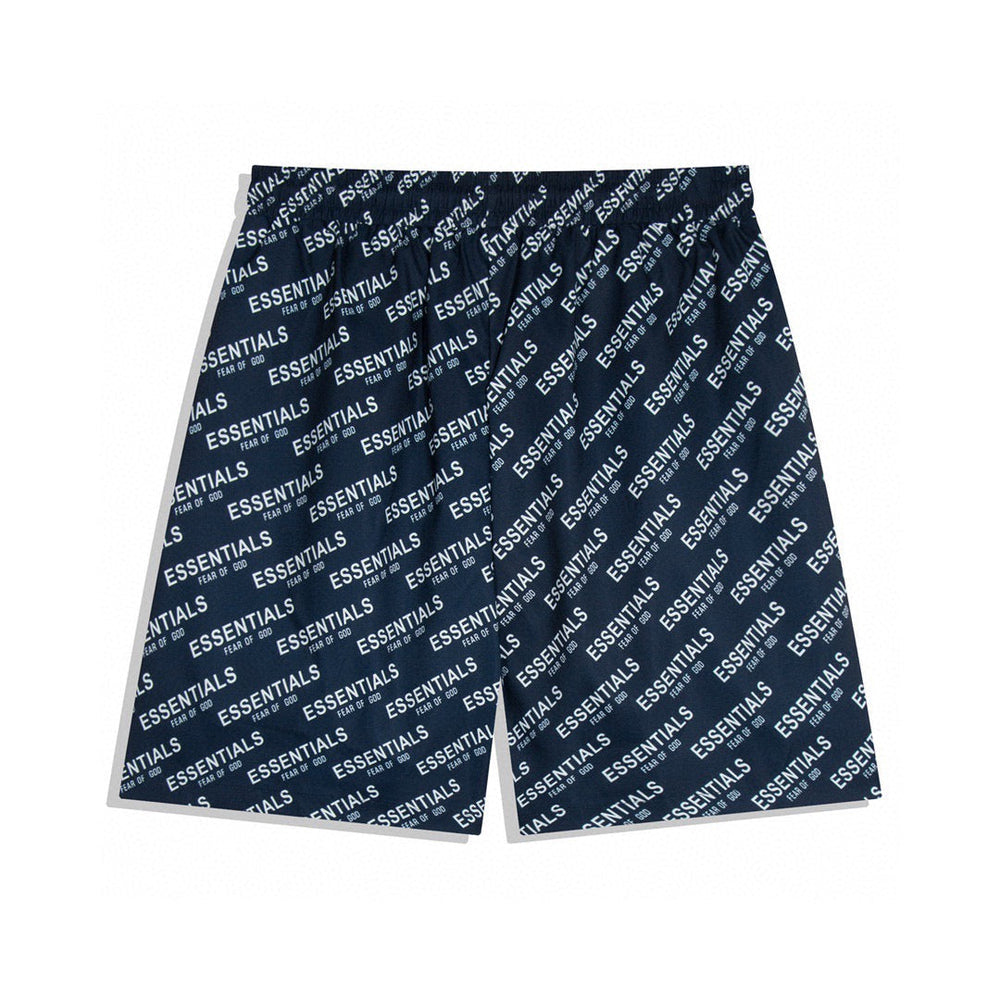 ESSENTIALS NAVY SHORTS