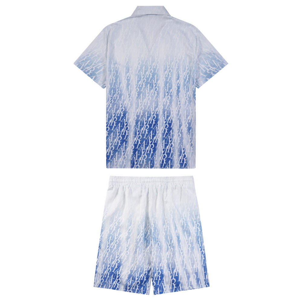 AMR MONOGRAM SHORT SET