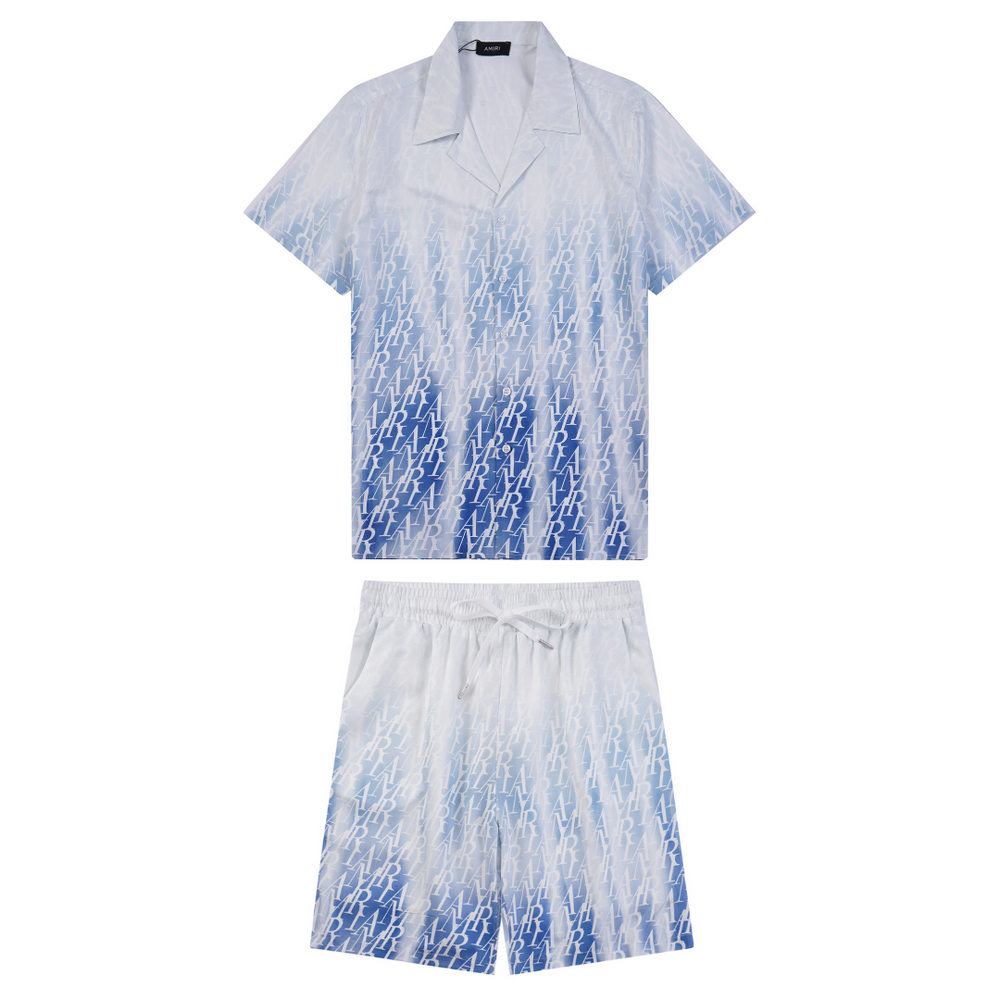 AMR MONOGRAM SHORT SET