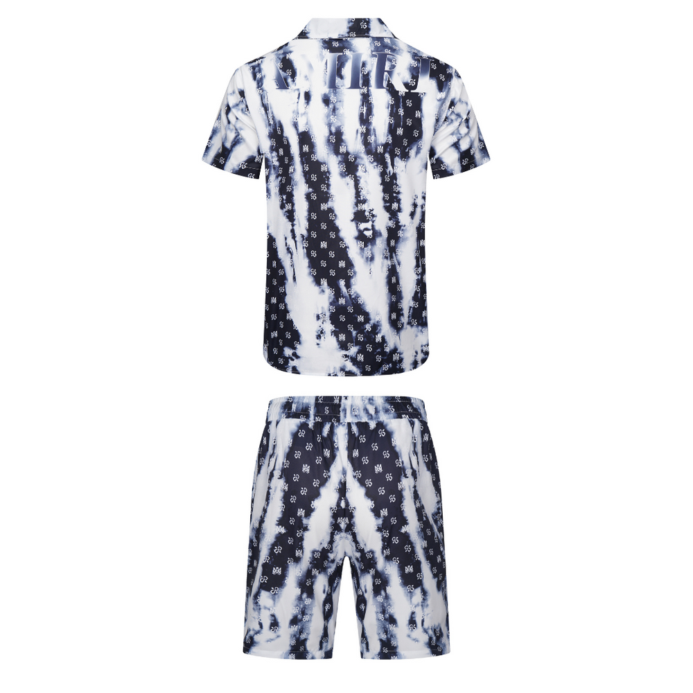 AMR MONOGRAM SHORT SET