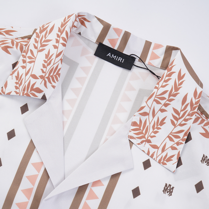 AMR MONOGRAM SHORT SET