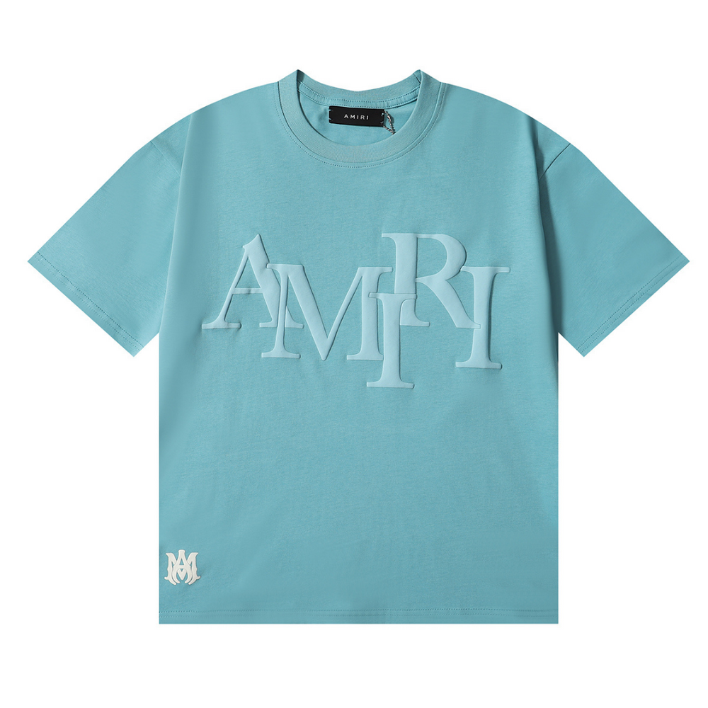 AMR STAGGERED LOGO T-SHIRT