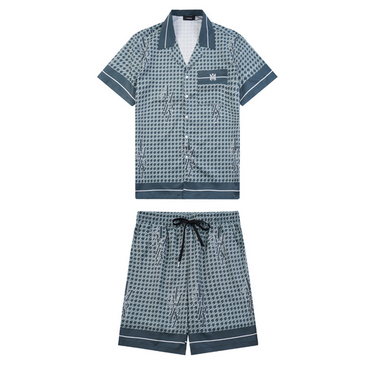 AMR STAGGARD SILK SHORT SET