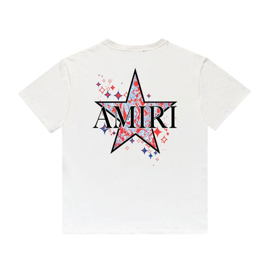 AMR PAISLEY STAR T-SHIRT