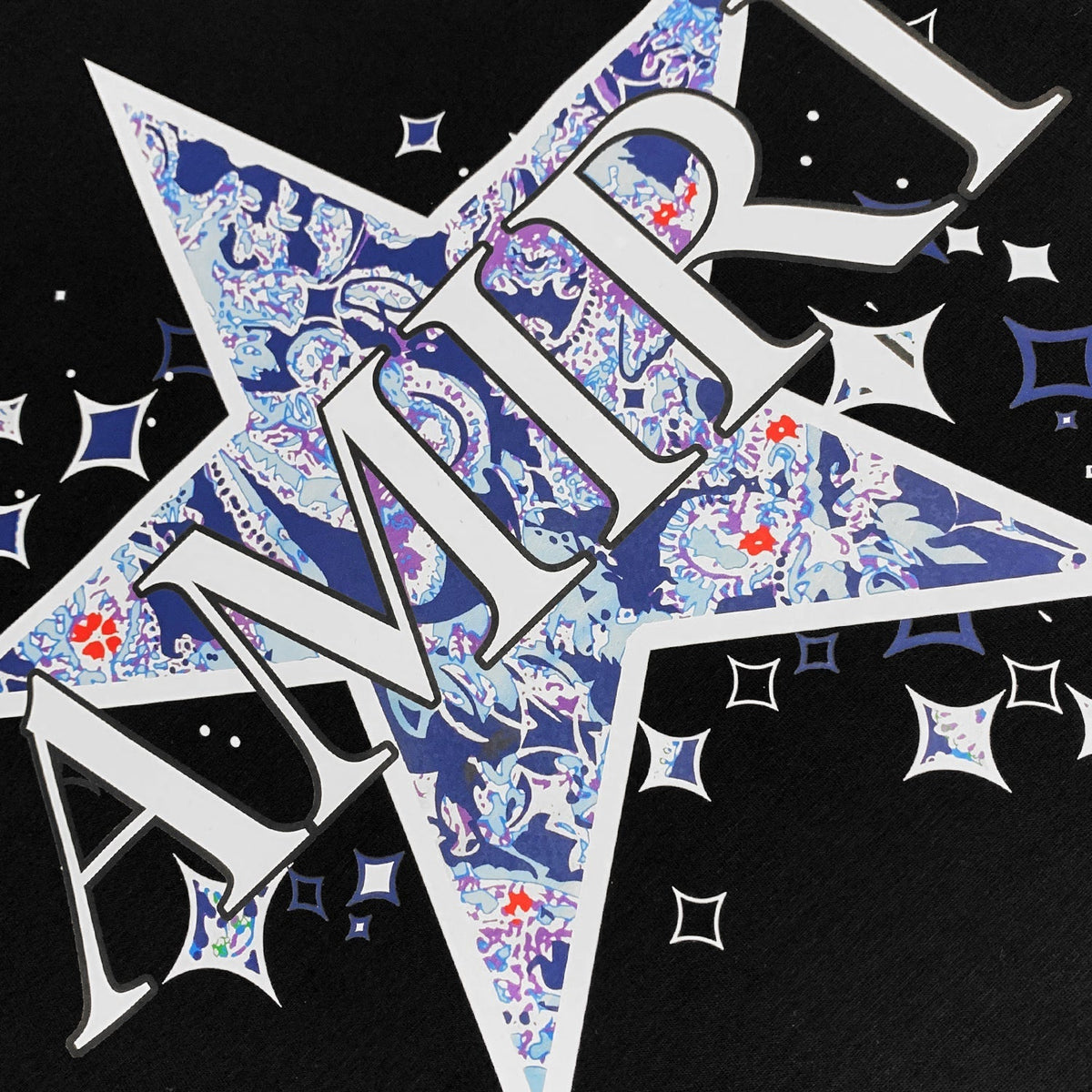 AMR PAISLEY STAR T-SHIRT