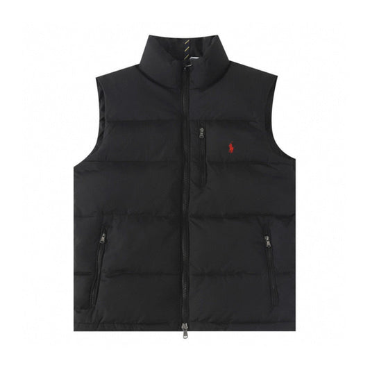 POLO GLOSSED BLACK GILET