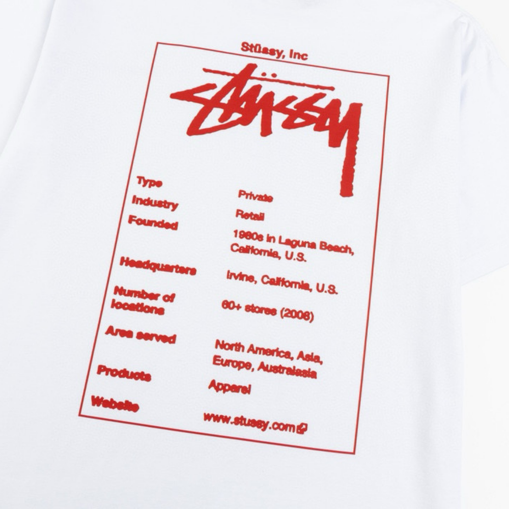 STUSSY T-SHIRT