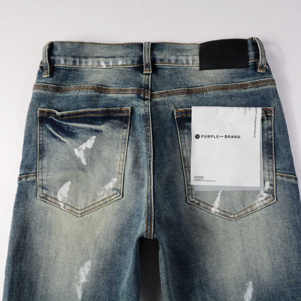 PURPLE GRADIENT BLUE JEANS
