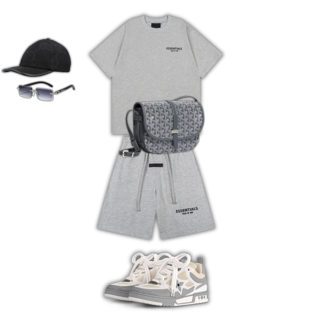VIRAL OUTFIT - ESSENTIALS ASH