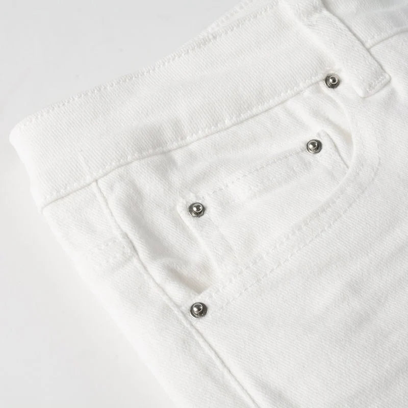 WHITE MILK JEANS