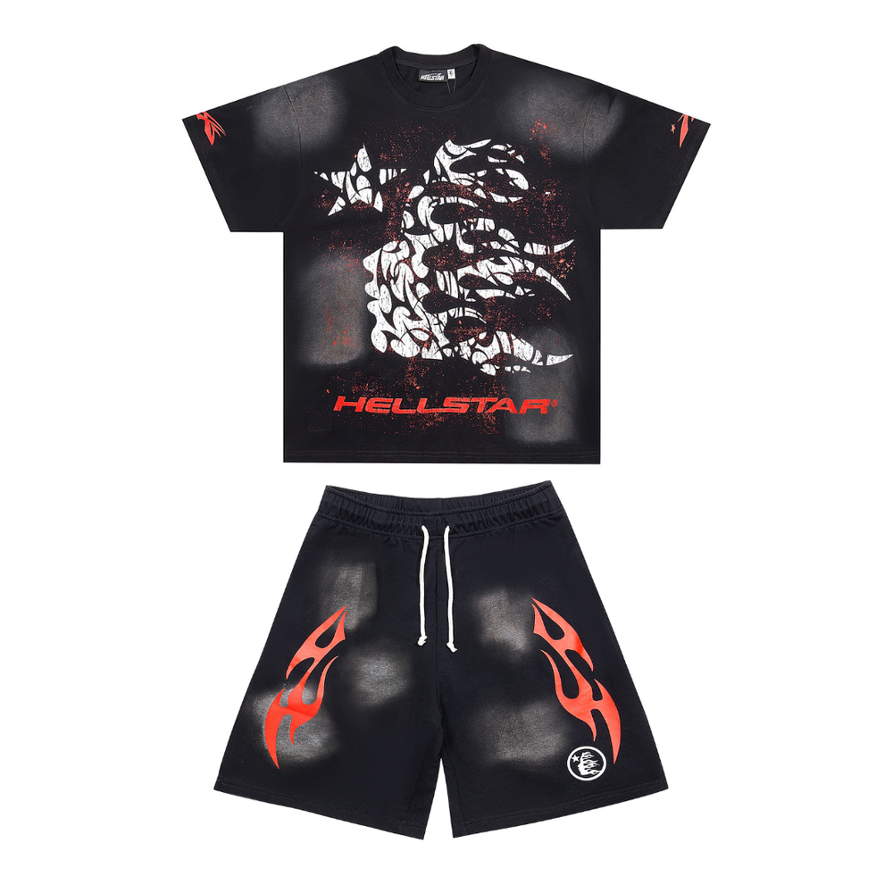 HELLSTAR CONJUNTO CORTO