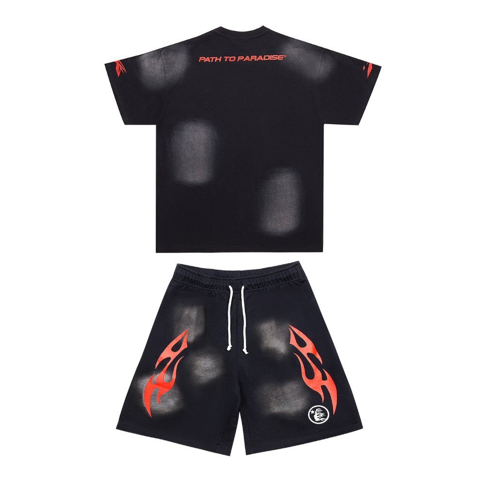 HELLSTAR CONJUNTO CORTO