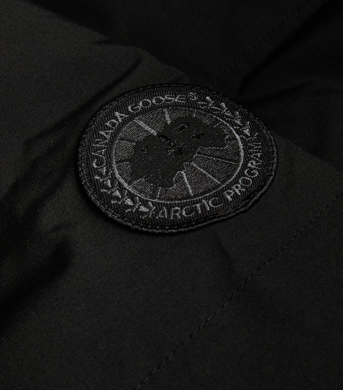 CANADA GOOSE BLACK BADGE BLACK MACMILLAN PARKA