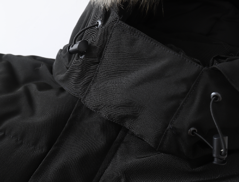 CANADA GOOSE BLACK WYNDHAM PARKA