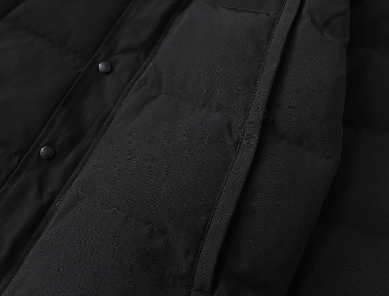 CANADA GOOSE BLACK WYNDHAM PARKA