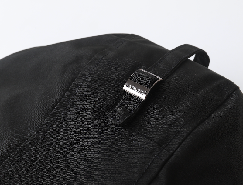 CANADA GOOSE BLACK WYNDHAM PARKA