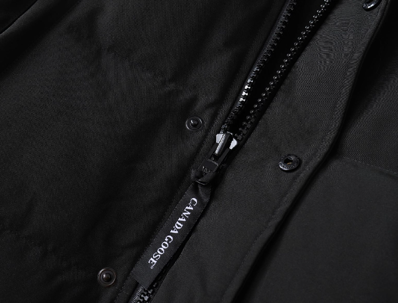 CANADA GOOSE BLACK WYNDHAM PARKA