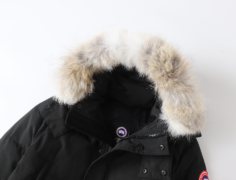 CANADA GOOSE BLACK WYNDHAM PARKA