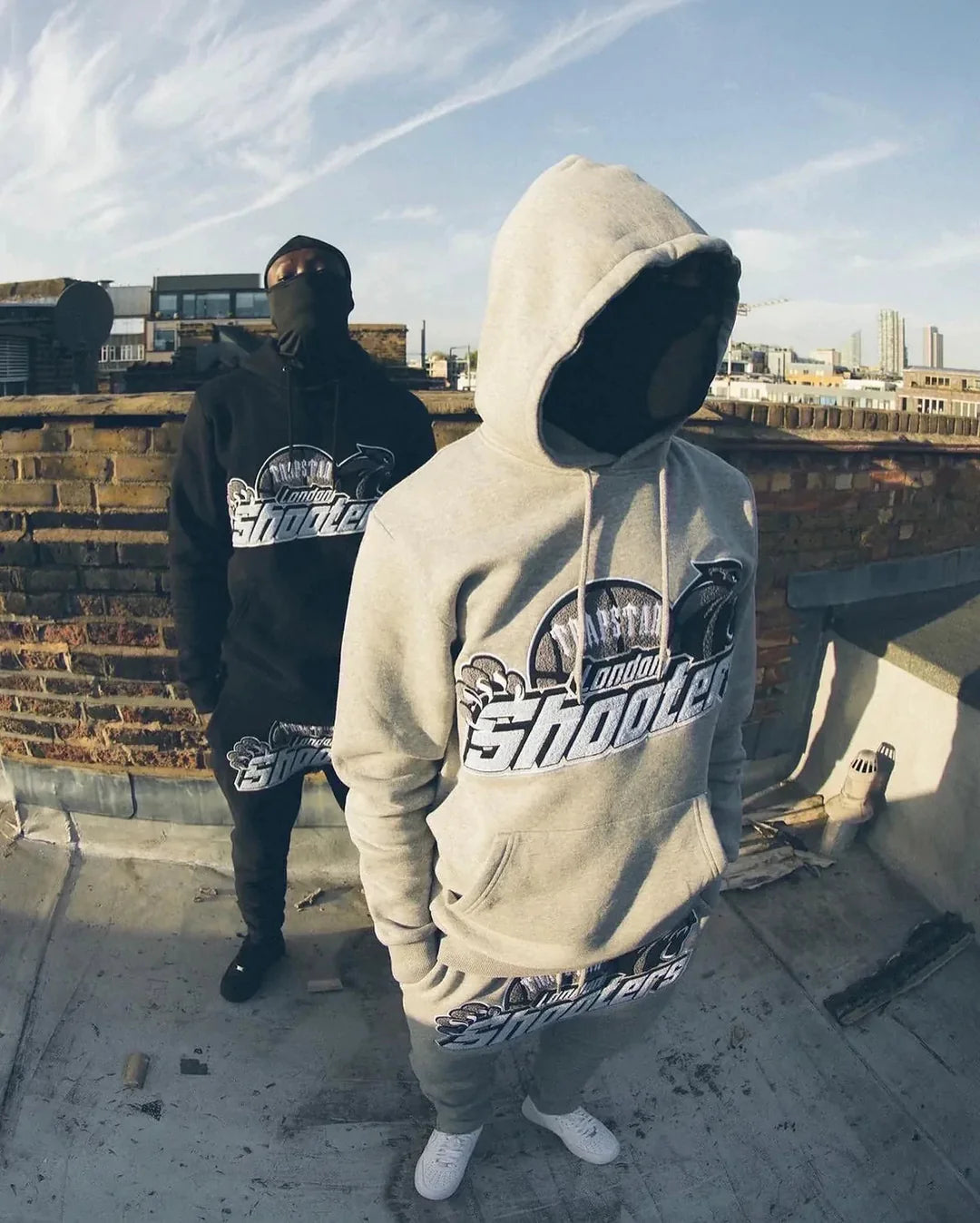 LONDON SHOOTERS GRAY TRACKSUIT